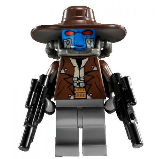 LEGO 樂高 星際大戰人偶 sw285 Cad Bane 凱德貝恩 含武器 8128