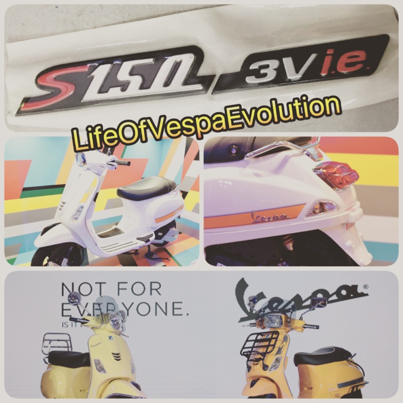 ★★非常偉士★★原廠 Vespa S 150 3V 貼紙 馬克 肚邊 logo(現貨)