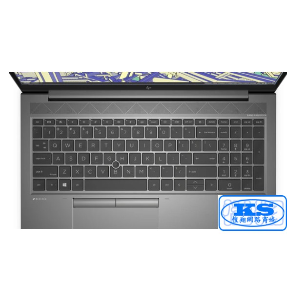 鍵盤膜 筆電鍵盤保護膜 適用於 惠普 HP ZBook FIREFLY 15 G7 15.6吋 KS優品
