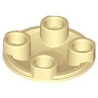 LEGO 樂高 砂色 反向圓盤 Plate Round 2x2 Rounded Bottom 4278422 2654