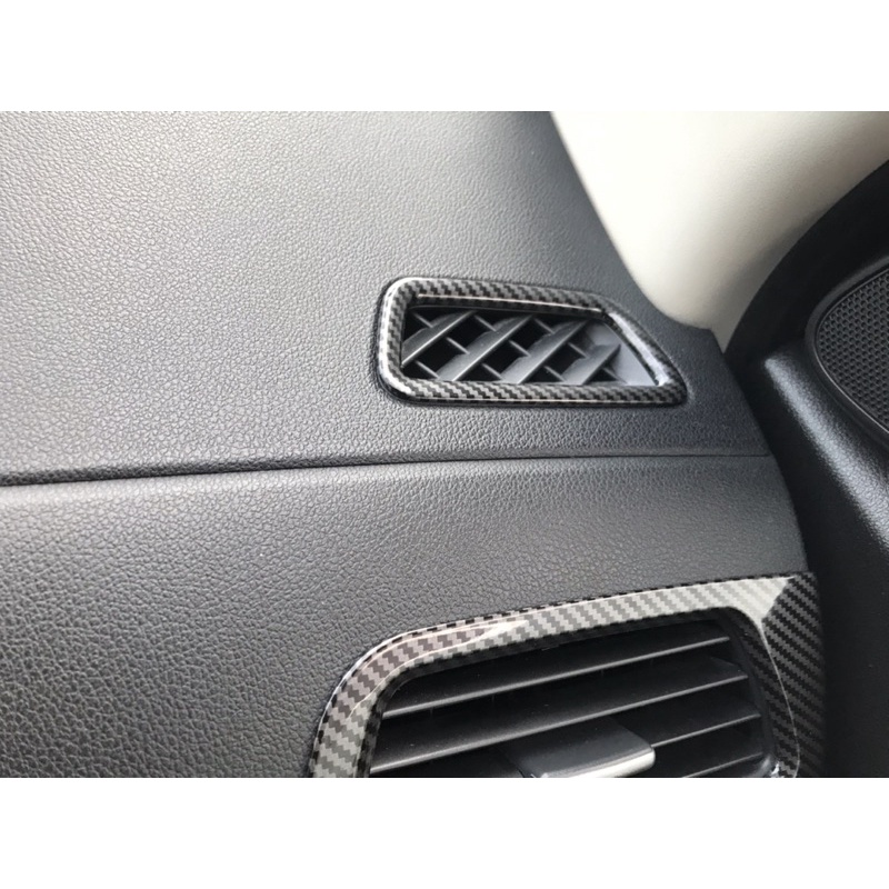 【安喬汽車精品】本田 HONDA CRV4 CRV 4.5 中控台左右小出風口 卡夢貼片 碳纖紋路