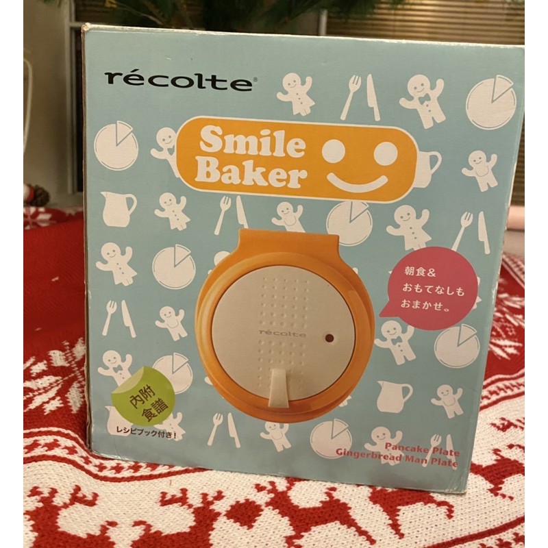 Recolte 日本麗特克Smile Maker微笑鬆餅機(含烤盤）