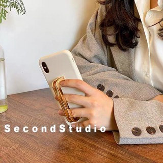 iPhone 11 Pro Max 奶油白液態矽膠手機殼 簡約ins風