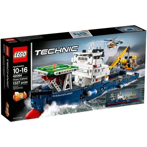LEGO 42064 海洋調查船【絕版商品】【台南可面】