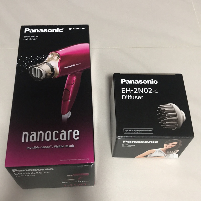 Panasonic 奈米水離子吹風機 EH-NA45-RP紅(全新）