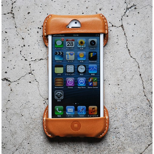 日本製iphone 5 5c 手工皮套roberu 手機套原色 蝦皮購物