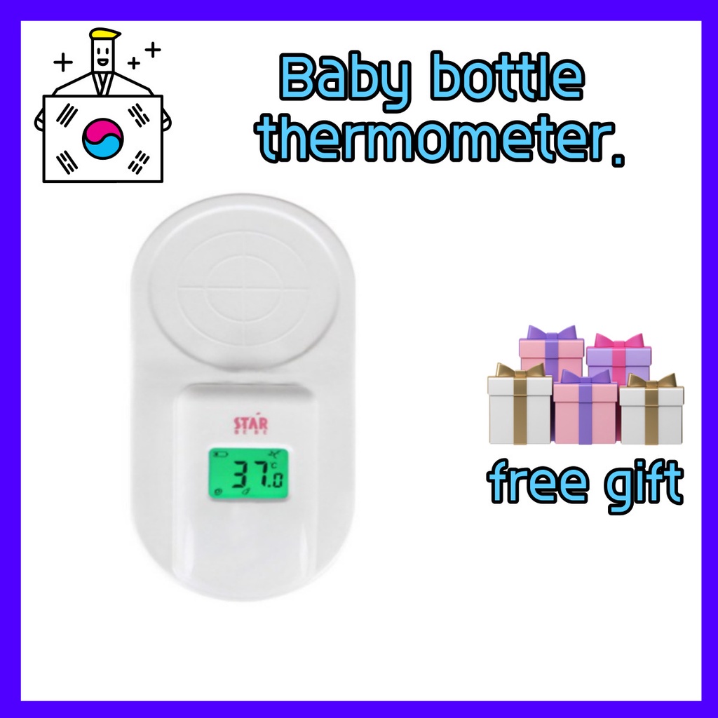 韓國嬰兒用品。 Star 嬰兒奶瓶溫度計 LN100