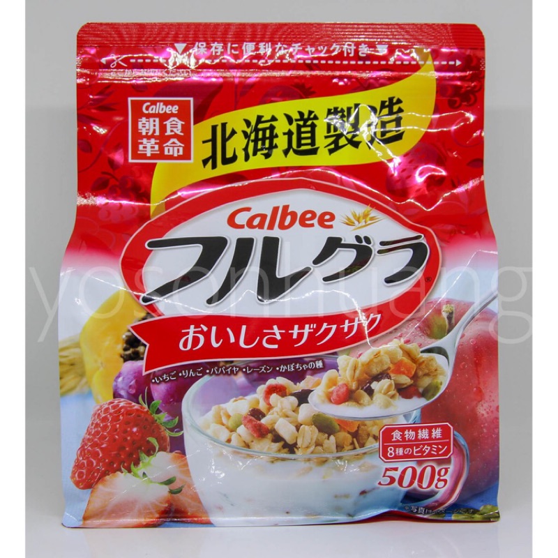 🍎Costco代購～日本calbee水果麥片