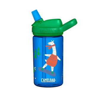 《贈防塵蓋~》美國 CAMELBAK 400ml eddy+ 兒童吸管運動水瓶 滑雪動物