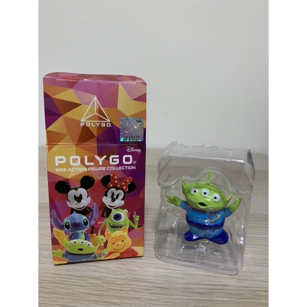 玩具總動員 三眼怪 千值練 千值鍊 polygo 絕版 稀有 老物 迪士尼 皮克斯 阿三 公仔 限定 收藏