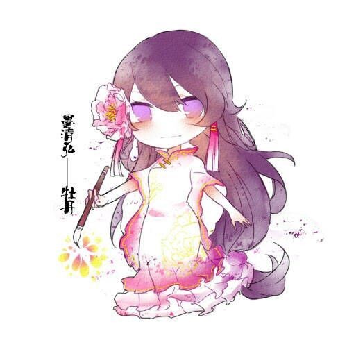 租 Vocaloid China Vsinger 墨清弦花語牡丹cosplay 三分妄想 蝦皮購物