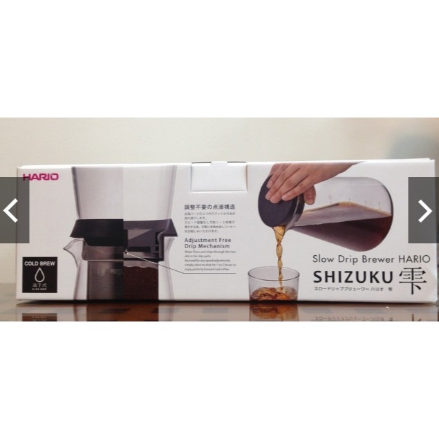 【鞋念】日本 HARIO SHIZUKU 雫–冰滴咖啡壺 600cc 贈日式咖啡杓 SBS-5B 夏日就要來杯冰滴~