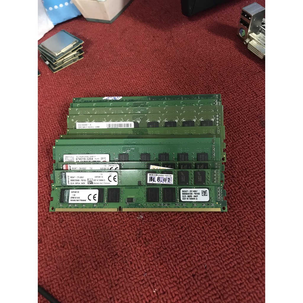 DDR3 1600 8GB 12隻 如約