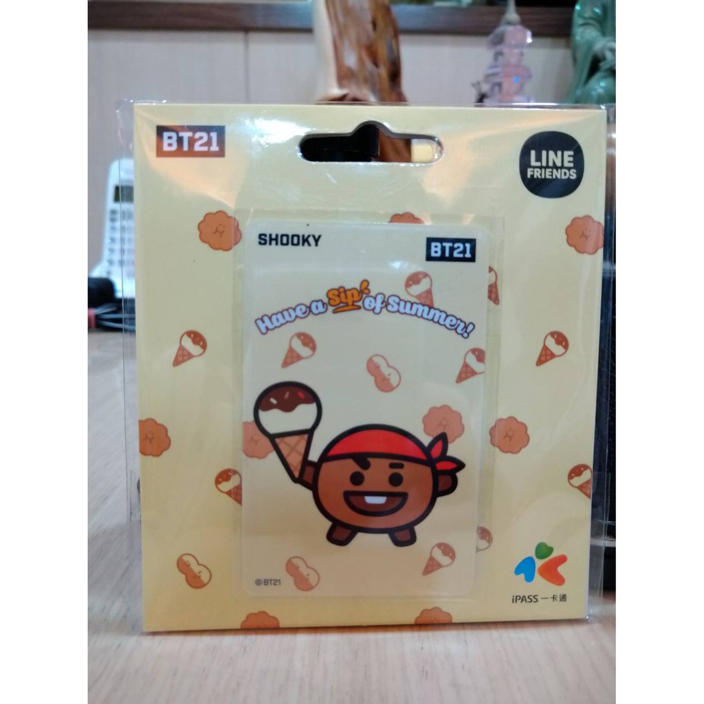 BT21 SHOOKY 一卡通