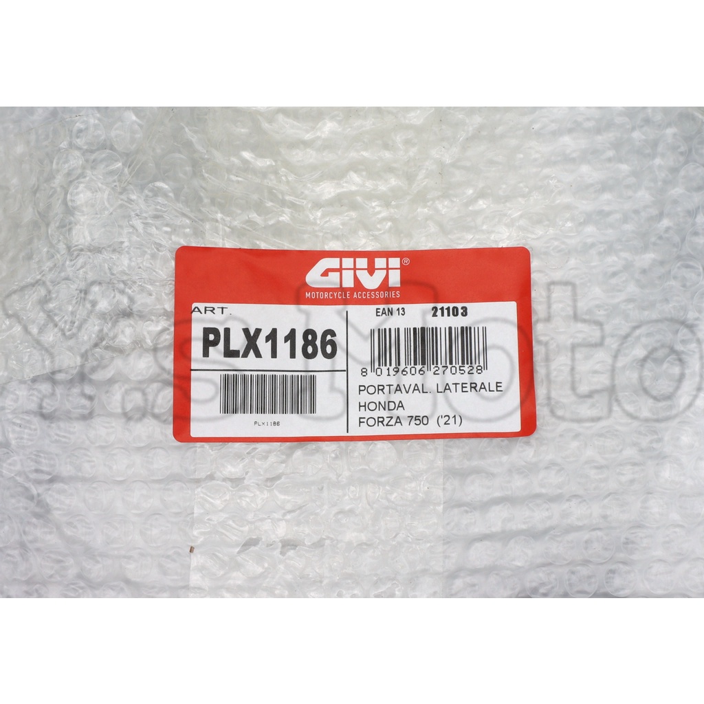 Y.S GIVI PLX1186 Honda FORZA 750 V35/V37 側箱架/鐵架/貨架/車架