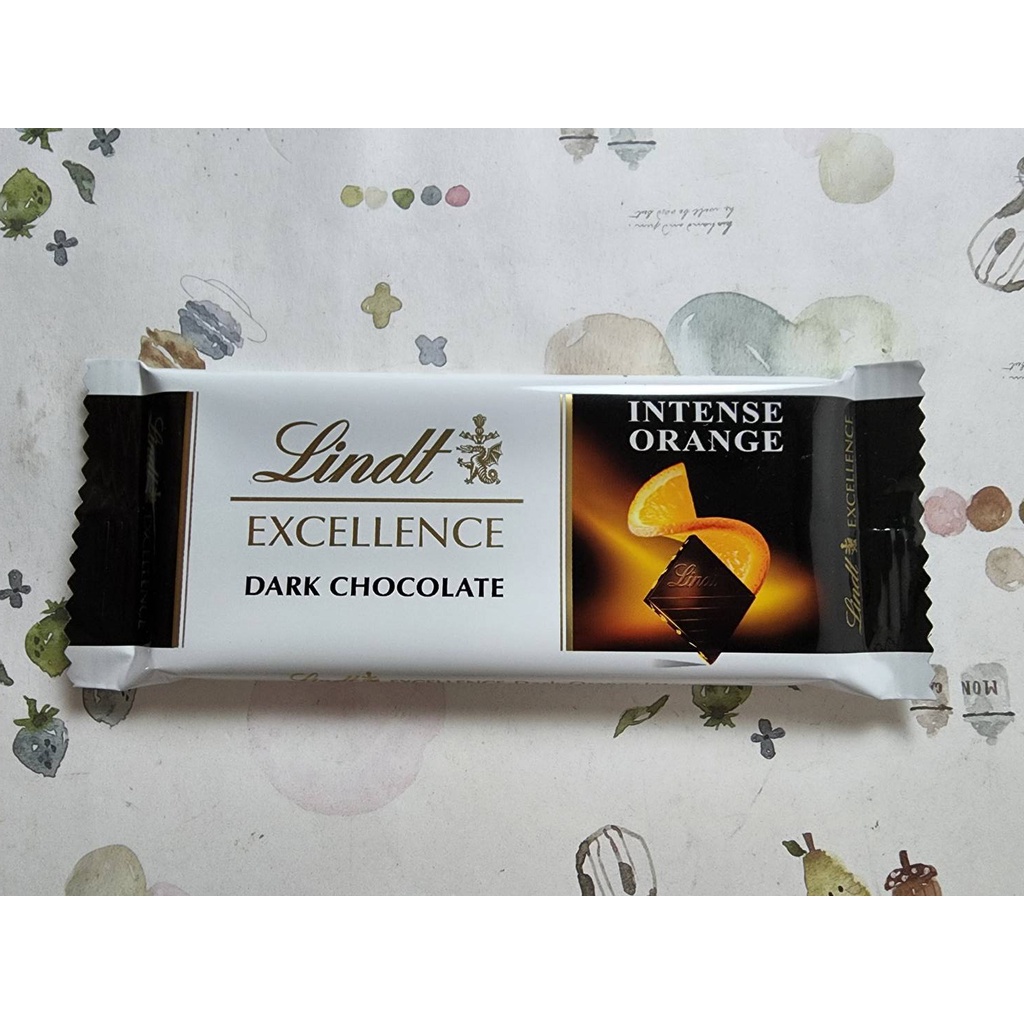 《瑞士蓮 Lindt》極醇系列香橙口味黑巧克力 (35g)(效期:2024年7月15號)市價60元特價25元