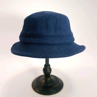 英式圓盤紳士帽-率性藍(硬挺有型)/限量/秋冬/禮物 /保暖/厚羊毛