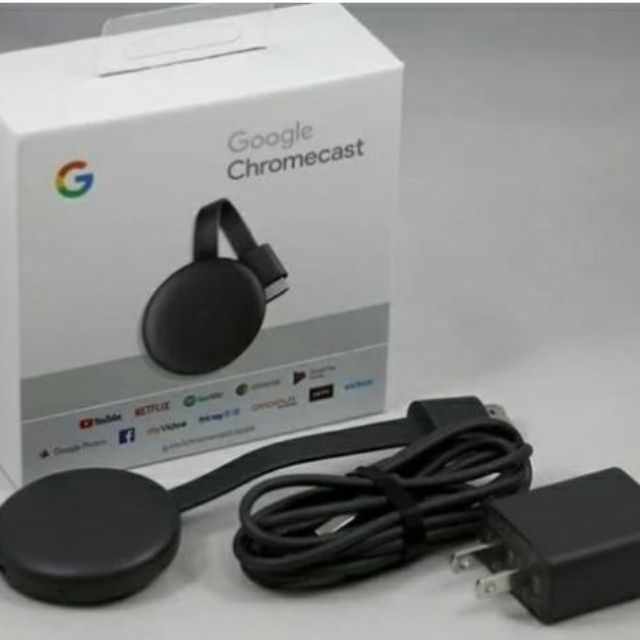 2019全新Google Chromecast 第3代HDMI 媒體串流播放器Chromecast 3