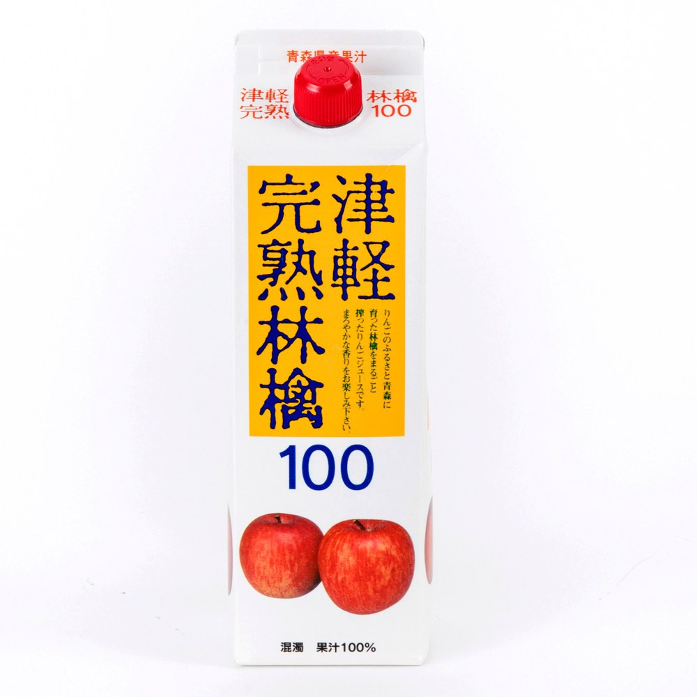 日本青森完熟蘋果汁盒裝1L