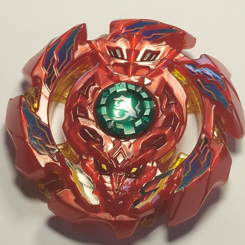 (非全新-201)日本正版TAKARA TOMY戰鬥陀螺 爆裂世代 巴哈姆特 結晶輪盤 _ BG10-03(紅色)