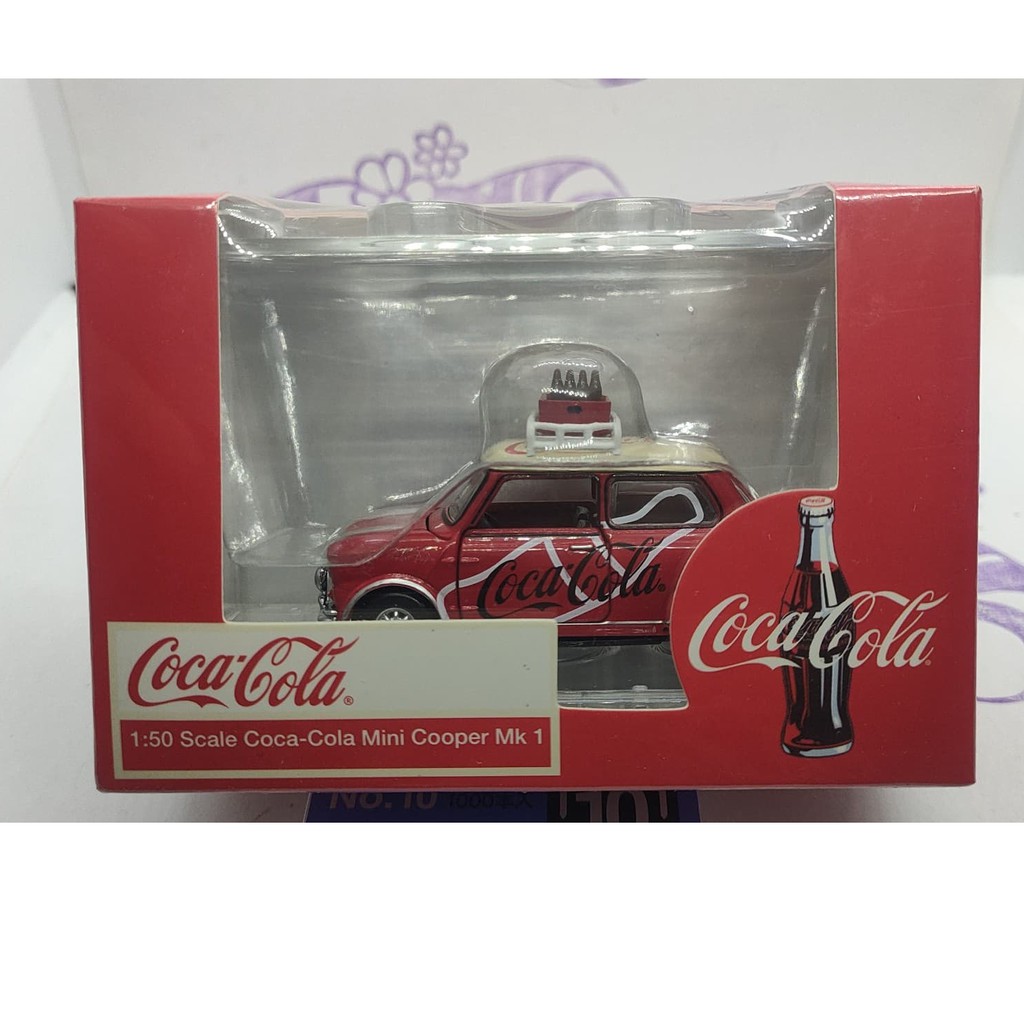 (現貨) Tiny 微影  Coca Cola Mini Cooper MK1 可口可樂 附基木壓克力盒