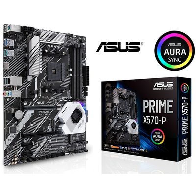 【天鷹科技】全新華碩 ASUS PRIME X570-P 高階電競主機板 AMD AM4 CPU腳位 X570華碩主機板