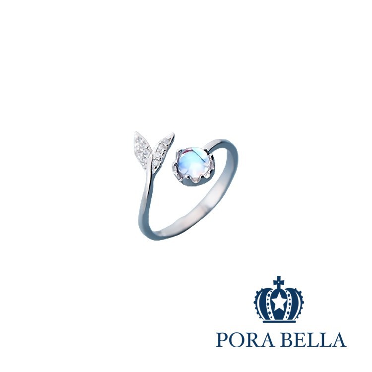 Porabella925純銀鋯石戒指休憩優游人生輕鬆簡單必搭可調開口式銀戒rings Vip尊榮包裝1件免運 蝦皮購物