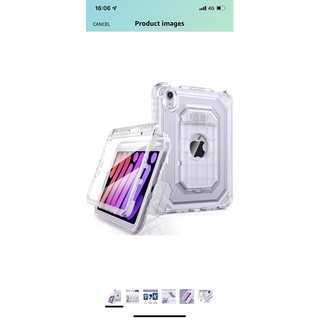 全新 iPad mini 6 (8.3吋）Cantis case 透明 保護殼