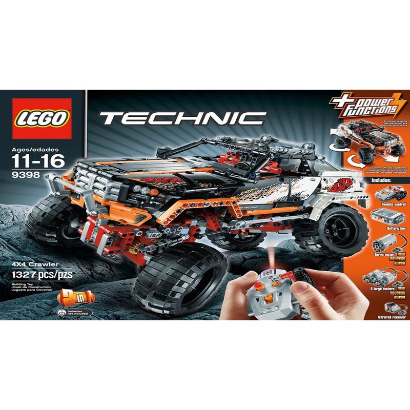 (二手)LEGO樂高積木9398 Technic 科技系列 Crawler 4×4 遙控越野車