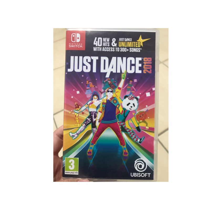 賣 switch 遊戲片 Just dance 2018