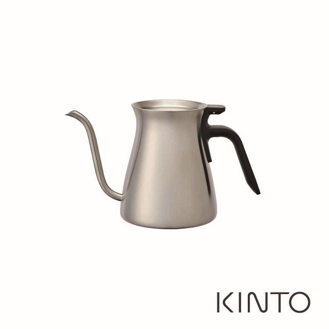 日本KINTO Pourover Kettle手沖壺900ml - 霧銀 ★質感必備★