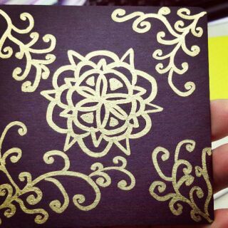 ZENTANGLE 禪繞畫練習用紙 紙磚黑磚茶磚
