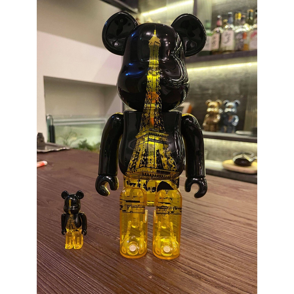 BE@RBRICK 巴黎 艾菲爾鐵塔 500% 25周年會場限定 EIFFEL TOWER GOLDEN GOWN