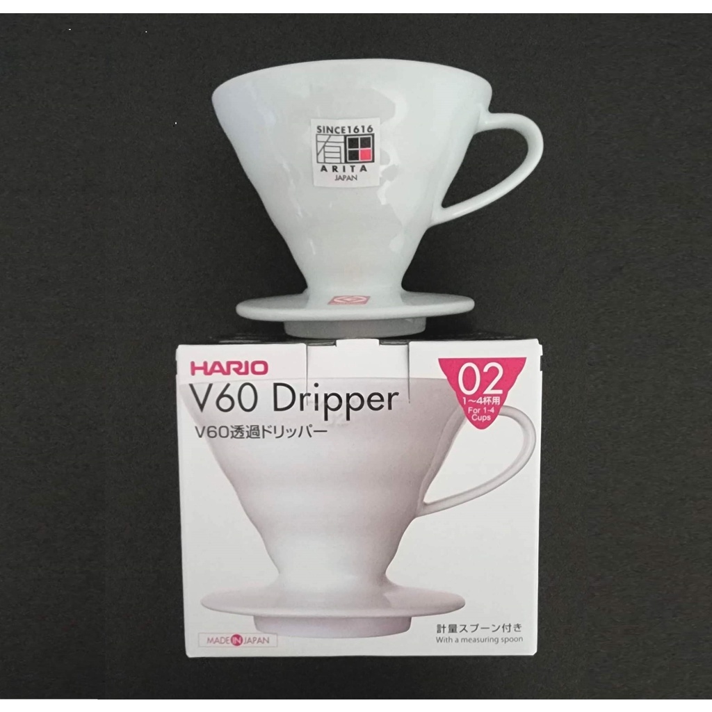 Hario VDC-02W 錐形 濾杯 陶製 V60 手沖咖啡 02☕咖啡雜貨 OOOH COFFEE