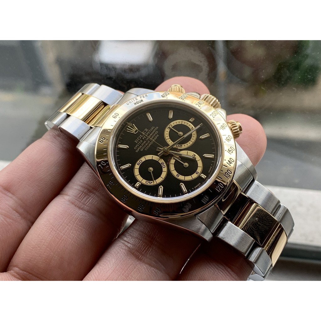 X 瑤閣 Rolex Daytona 16523 18k 半金tdail Zenith 116523 蝦皮購物