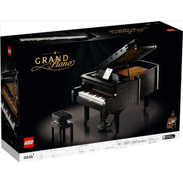 【現貨】[免運]可面交 LEGO樂高 IDEAS 21323 大鋼琴 可彈奏鋼琴 Grand Piano