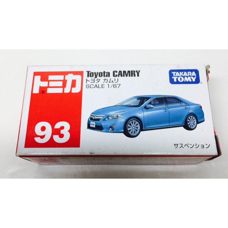 TOMICA 多美小汽車 No 93 TOYOTA CAMRY 絕版