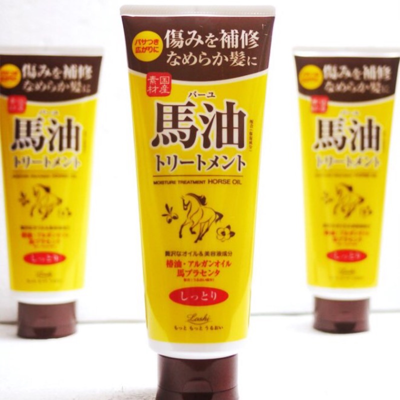 日本北海道cosmetex Roland Loshi 馬油深層滋養護髮素270g 蝦皮購物