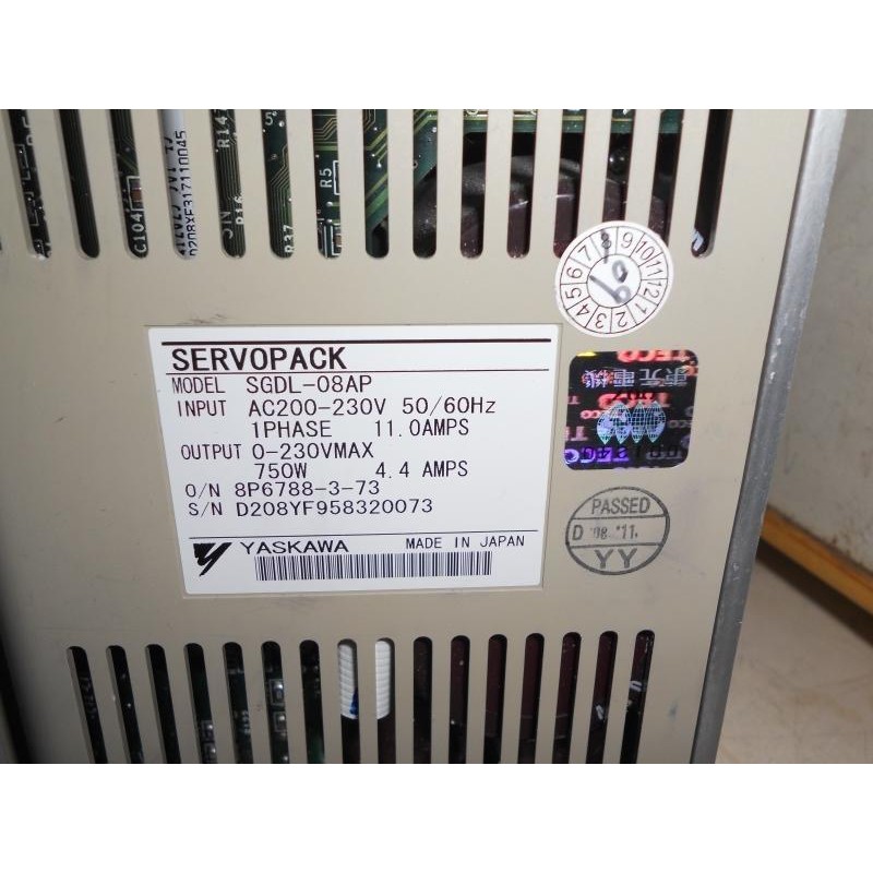 日本yaskawa 安川sgdl 01ap Sgdl 04ap Sgdl 08ap 伺服驅動器op03a 面板 蝦皮購物