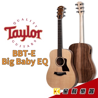 美國 Taylor BBT-E Big Baby EQ 單板電木吉他 附原廠琴袋【金聲樂器】