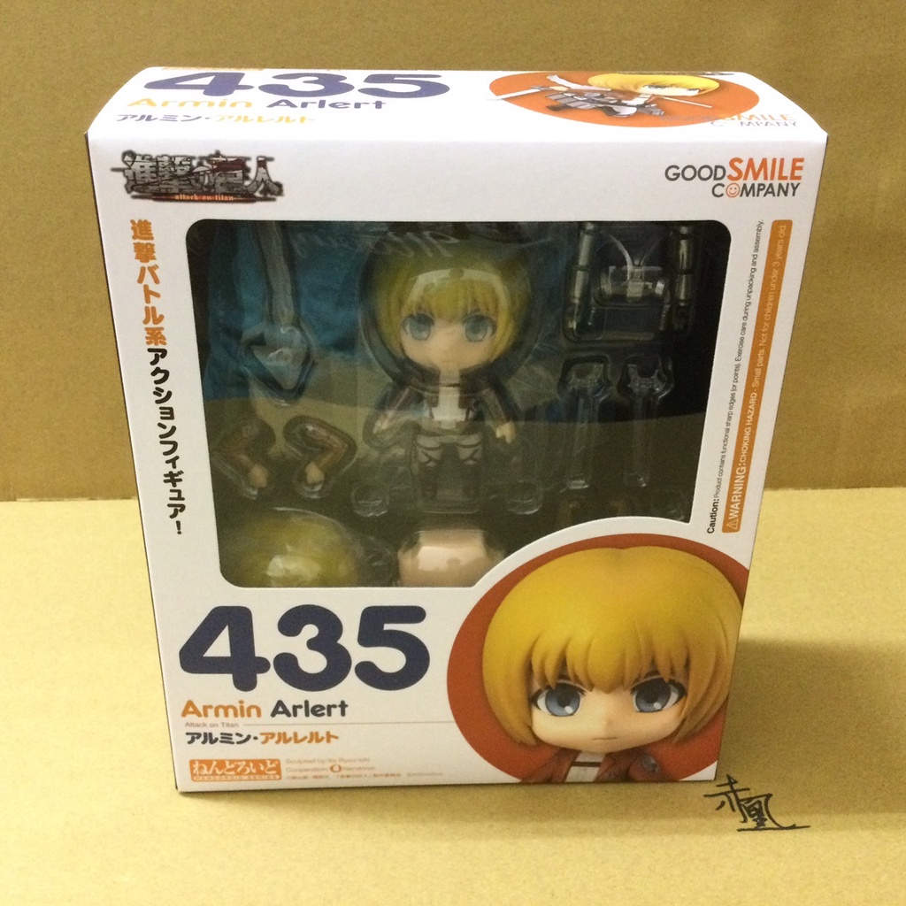 【現貨、客訂】【岡山_赤凰】黏土人 阿爾敏·亞魯雷特 再版 進擊的巨人✧【代理版】✧0321