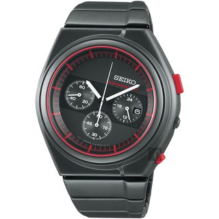 ∣聊聊可議∣SEIKO精工 GIUGIARO DESIGN 聯名設計限量計時腕錶 7T12-0CD0R/SCED055J