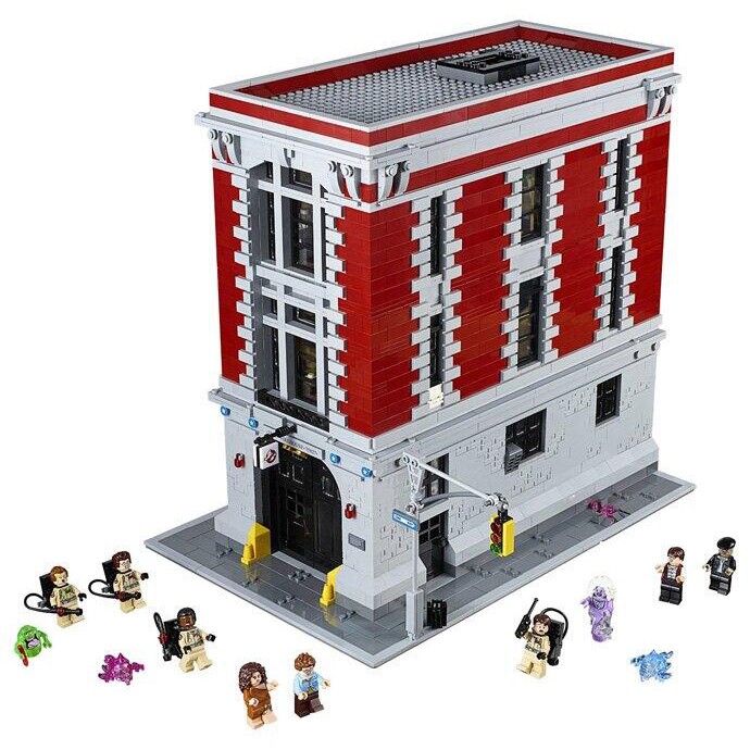 LEGO 75827 Firehouse Headquarters 抓鬼 消防 總部大樓 已組 非全新品