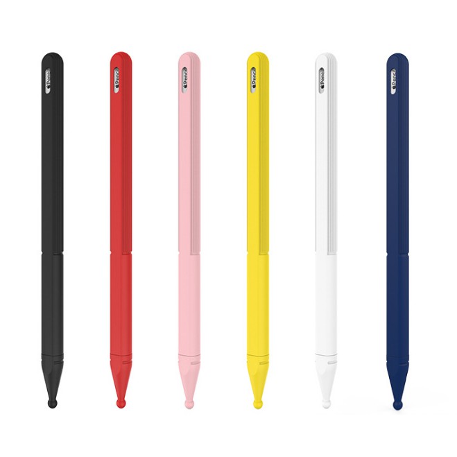 高雄門市現貨Apple Pencil 專用輕薄矽膠筆套pencil2蘋果保護套
