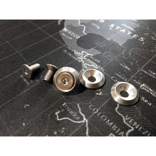 [邊柱加大座的螺絲墊片] CNC 白鐵內六角螺絲 加大側柱 螺絲 墊片 修理包 鋁合金墊片 配件 維修包