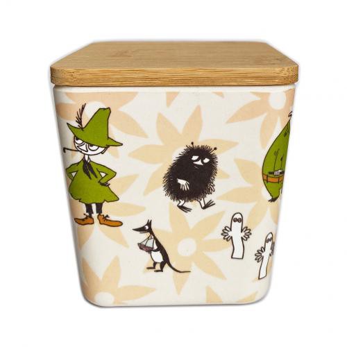 現貨Moomin嚕嚕餐具罐保存罐不易摔破附蓋子啞光質地三種主角設計自用送禮皆可居家生活用品日本代購