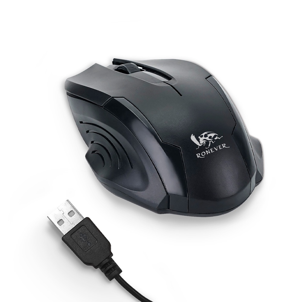 RONEVER SYS161 闇影USB光學感應滑鼠