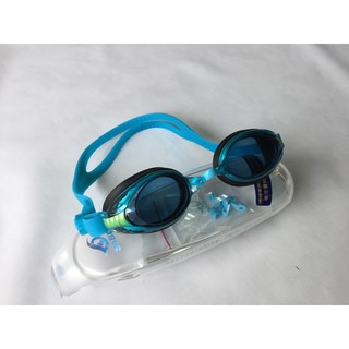 SABLE 黑貂 RS-502 繽紛亮彩 近視泳鏡 (可左右不同度數) 亮彩藍