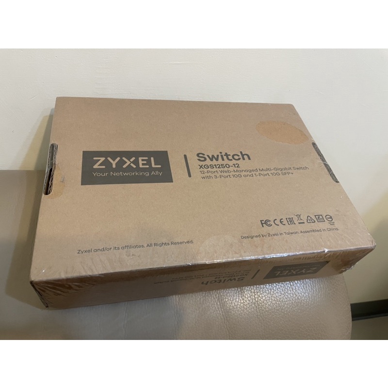 ZYXEL-XGS1250-12(12埠Gigabit網頁式網管交換器）