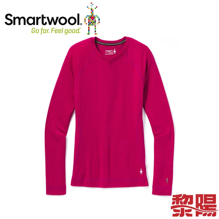 Smartwool 美國 NTS 250羊毛圓領長袖衫 女款 (霧桃橘) 美麗諾/保暖/排汗透氣 12SW370E24